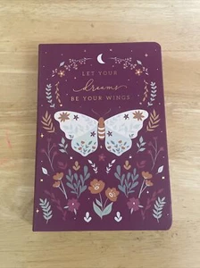 Eccolo Journal Notebook Faux Leather Quote 256 Lined Pages Hardcover Gift A5 Frl - Picture 1 of 7