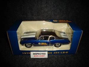 NAPA AUTO PARTS 1970 CHEVROLET CHEVELLE SS 454 DIECAST CAR CROWN PREMIUMS 1:24th - Picture 1 of 12