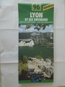 carte  IGN lyon et ses environs   edition N°  1   1998 - Picture 1 of 1