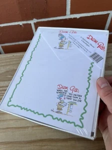 Dear God Briefpapier Box Set Vintage Glaube religiöse kleine Kinder Annie Fitzgerald - Bild 1 von 4