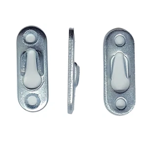 Heavy Duty Steel Keyhole Mounting Plates With or Without Screws - Picture 1 of 4