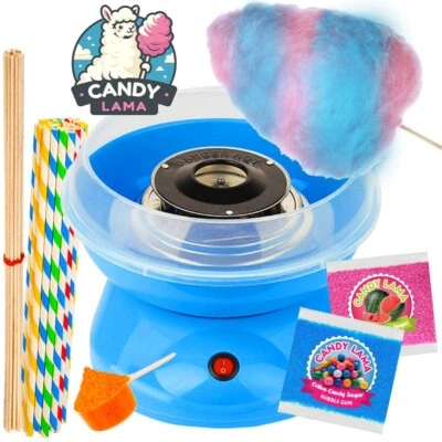 Cotton Candy Floss Machine + Cotton Candy Floss Sugar DoubleTwist Set 2 x100g - image 1 of 4