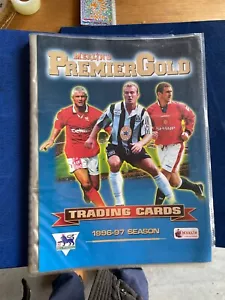 MERLIN PREMIER GOLD TRADING CARDS ALBUM VUOTO OTTIMO - Foto 1 di 3