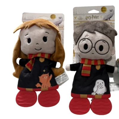 Juguete de peluche mordedor Harry Potter preferido para niños tela arrugada lote de 2 juguetes NUEVO Foto 1 de 2