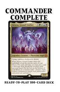 Atraxa, Grand Unifier PHYREXIAN INFECT PROLIFERATE Magic Custom Commander Deck - Picture 1 of 5