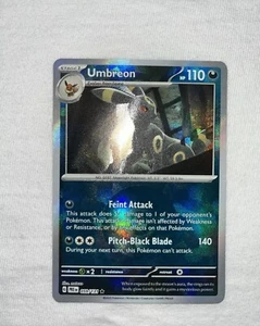 Umbreon Pokeball Holo Prismatic Evolutions 59/131 Paquete Casi Como Nuevo Inglés Fresco - Imagen 1 de 2