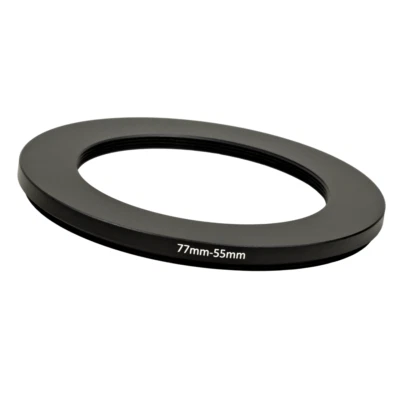 77mm to 55mm 77-55 Stepping Step Down Filter Ring Adapter 77mm-55mm - Image 1 of 2
