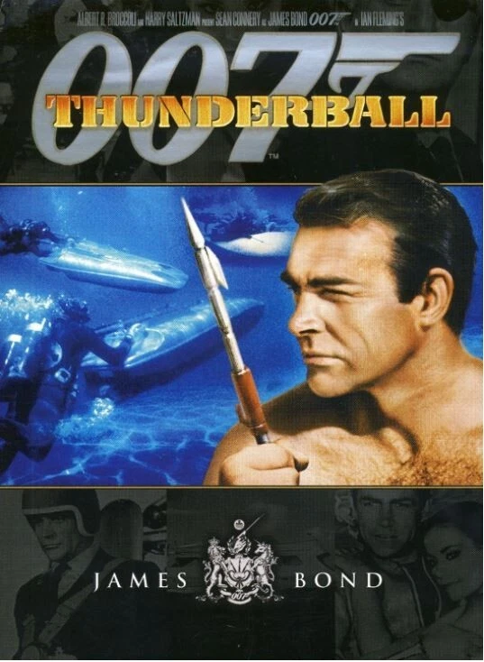 Thunderball (DVD, 2007) 007 James Bond Spy Action Thriller Classics 1965 Oldies - Image 1 of 1