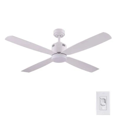 Home Decorators Collection Kitteridge 52 in. LED Indoor White Ceiling Fan - Image 1 of 4