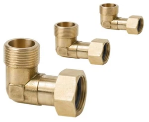 Raccordo di collegamento dado di copertura x filettatura esterna 1/2"" 3/4"" 1"" DN15 DN20 DN25 - Foto 1 di 4