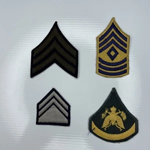 F Mixed Lot Bulk Vtg Retro Patches US Army First Sergeant - Picture 1 of 4