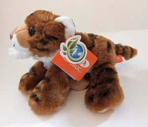 Neu mit Etikett Wild Republic Hug'ems Mini TIGER PLÜSCHTIER Stofftier orange Bengal weich 7 Zoll - Bild 1 von 9