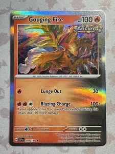 Pokémon TCG Gouging Fire 038/191 Sv08: Surging Sparks Holo Rare - Picture 1 of 1