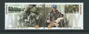 AUSTRALIEN 2001 HUNDERTJAHRFEIER DER AUSTRALISCHEN ARMEE UNMONTIERT POSTFRISCH, POSTFRISCH - Bild 1 von 1