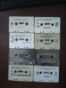Lot Of 8 Random Cassettes NO CASES OR INSERTS - Picture 1 of 5