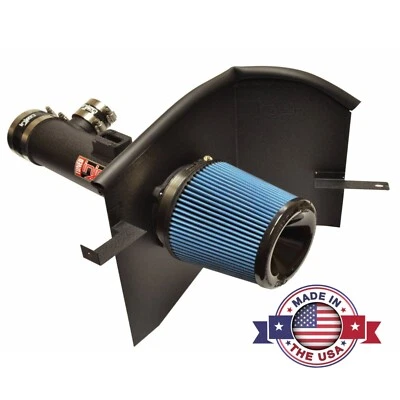 Tubo NEGRO de admisión de aire frío InJen PF PF1953WB para 17-23 Nissan Titan 5,6 L gasolina Foto 1 de 4