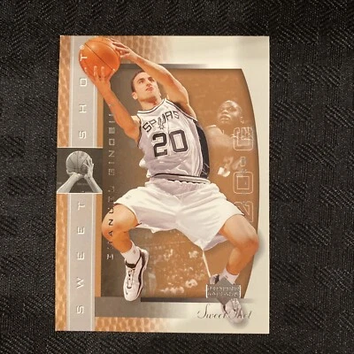 2003-04 Sweet Shot Basketball #78 Manu Ginobili - Image 1 of 2