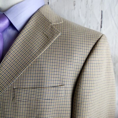 Blazer Abrigo Deportivo T Harris London 44R 3 Botones Multicolor Espiga Foto 1 de 4