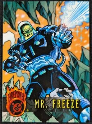 Mr. Tarjeta de cómics Freeze 2014 Cryptozoic Outburst Firepower DC #42 (nm) Foto 1 de 2