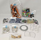 Bundle Of DIY Arts And Crafts Beads/Ribbon/Jewelry Making/Charms/Spacers