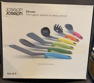 Joseph Joseph Elevate Juego de Seis (6) Utensilios - NUEVO - Imagen 1 de 3