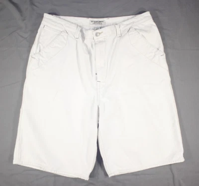 Vintage Polo Jeans Ralph Lauren Shorts Men's 36 Canvas Cargo Chino Light Beige - Image 1 of 4