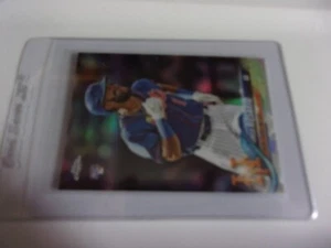 2018 Topps Chrome AMED ROSARIO Mets rc #63 Rookie Set Variation Refractor - Picture 1 of 2