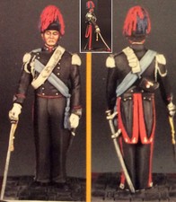 h LA FORTEZZA 54 mm - Ufficiale dei Carabinieri in alta tenuta (Italia, 1997)
