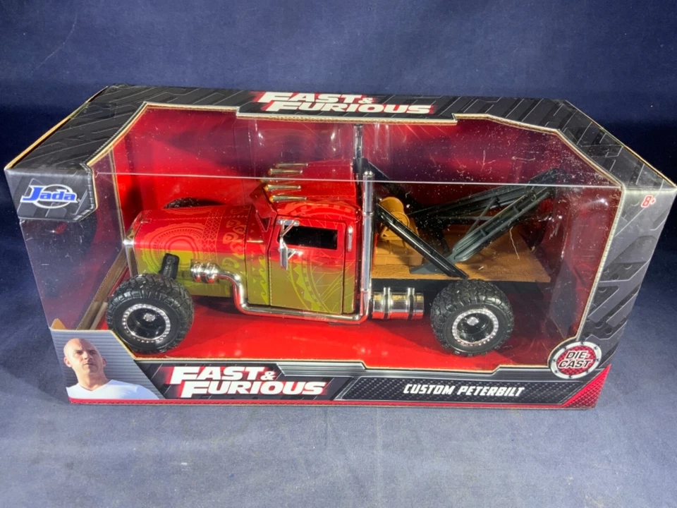 E7-77 FAST & FURIOUS - CUSTOM PETERBUILT TOW TRUCK - NIB  - Image 1 of 4