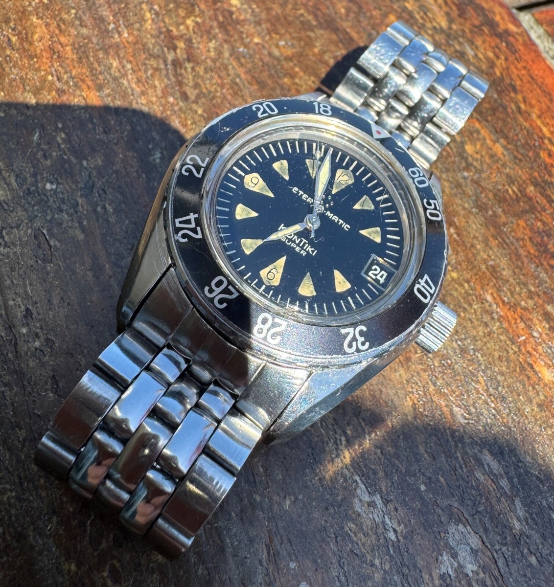 Eterna KonTiki 不锈钢表壳腕表| eBay Eterna KonTiki 不锈钢表壳腕表| eBay
