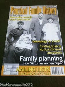 PRACTICAL FAMILY HISTORY # 79 - EAST INDIA RECORDS - JULY 2004 - Picture 1 of 1
