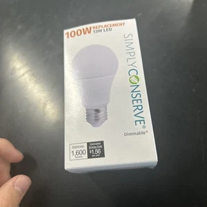 2 New Energy saving 9.5W Dimmable LED Bulb, Soft White - Picture 1 of 2