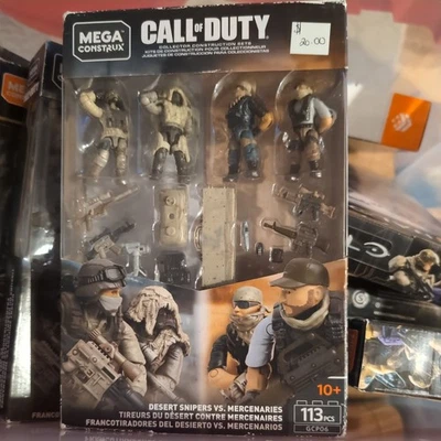 Mega Construx Call of Duty Desert Snipers vs. Mercenarios Foto 1 de 4