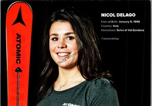 Autogrammkarte Nicol Delago Ski Delago, Nicol : 354203 - Picture 1 of 2