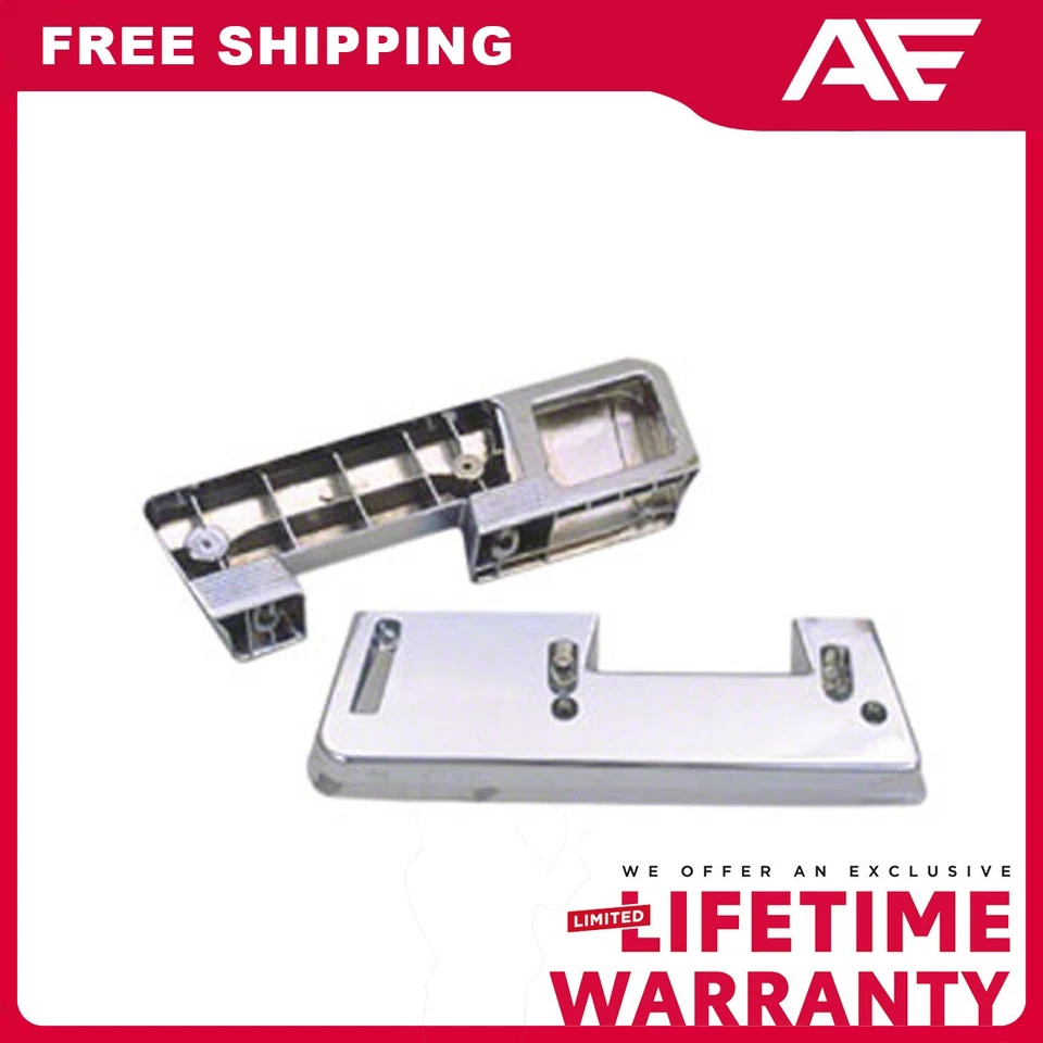 Apoio de braço de porta cromado para 62-67 Chevrolet Chevy II Impala Chevelle El Camino - Imagem 1 de 1