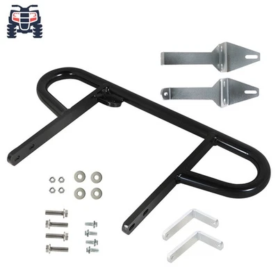 Rear Wide Grab Bar Bumper Carrier Black For 2008 Yamaha YFZ450 199-T2-B Foto 1 de 4
