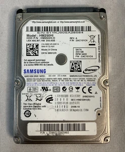 SAMSUNG MODEL: HM250HI 2.5" 250GB HDD - Picture 1 of 2
