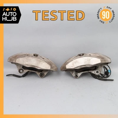 Juego de pinzas de freno delanteras izquierda y derecha Mercedes W222 S550 S560 14-21 OEM Foto 1 de 4