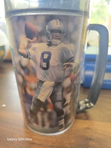 Troy, Aikman, dallas cowboys, quarterback club mug - Picture 1 of 6