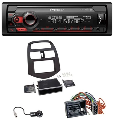Pioneer MP3 USB DAB Bluetooth Autoradio für Chevrolet Spark (ab 2013) - Bild 1 von 4