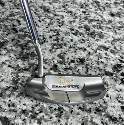 Henry Griffitts Mid Mallet Putter Edel Aoki RH 32" Extra Stiff Steel Excellent - Image 1 of 4