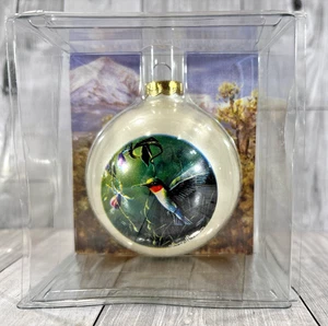 NEU Hautman Brothers Kolibri Glaskugel Weihnachtsschmuck Wildlife Serie - Bild 1 von 8