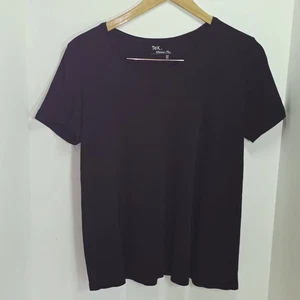 Camiseta Tex Woman Plus XL negra con cuello en V - Imagen 1 de 3