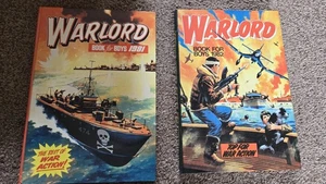 Warlord Book for Boys 1981 & 1982 Annuals - Picture 1 of 5