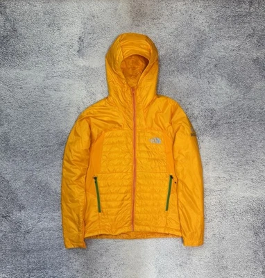 The North Face Summit Series DNP Primaloft Jacket Men’s S Yellow Hooded - Image 1 of 4