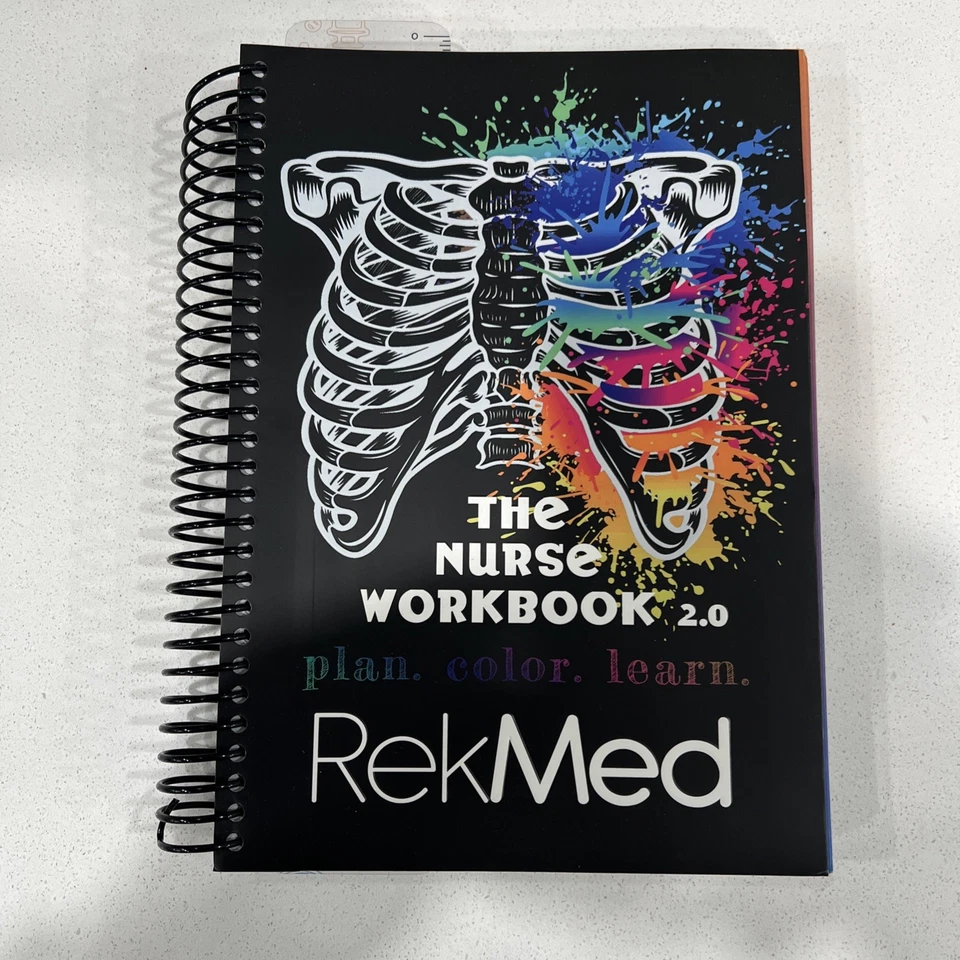 Rekmed The Nurse Workbook Student Study Practice Education RLN Unmarked - Image 1 of 1