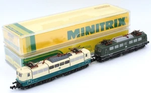 Minitrix 2070 2068 DB Elektrolok Garnitur BR 140 & BR 151 Analog OVP Spur N - Bild 1 von 8