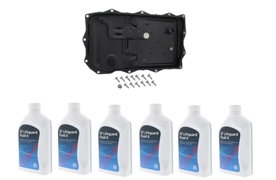 Kit de filtro y cárter de aceite de transmisión + 6L ATF ZF OEM para BMW Active Hybrid 3 5 7 Foto 1 de 3