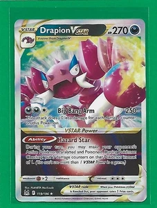 Pokémon TCG SWSH Lost Origin Drapion VSTAR #119/196 Ultra Rare - Picture 1 of 2