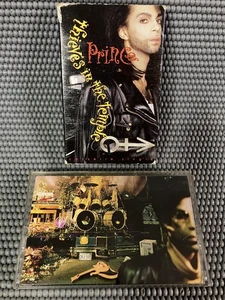 Lot of 2 Prince Cassette Tape Sign Of The Times & Theives In The Temple Single - Bild 1 von 5